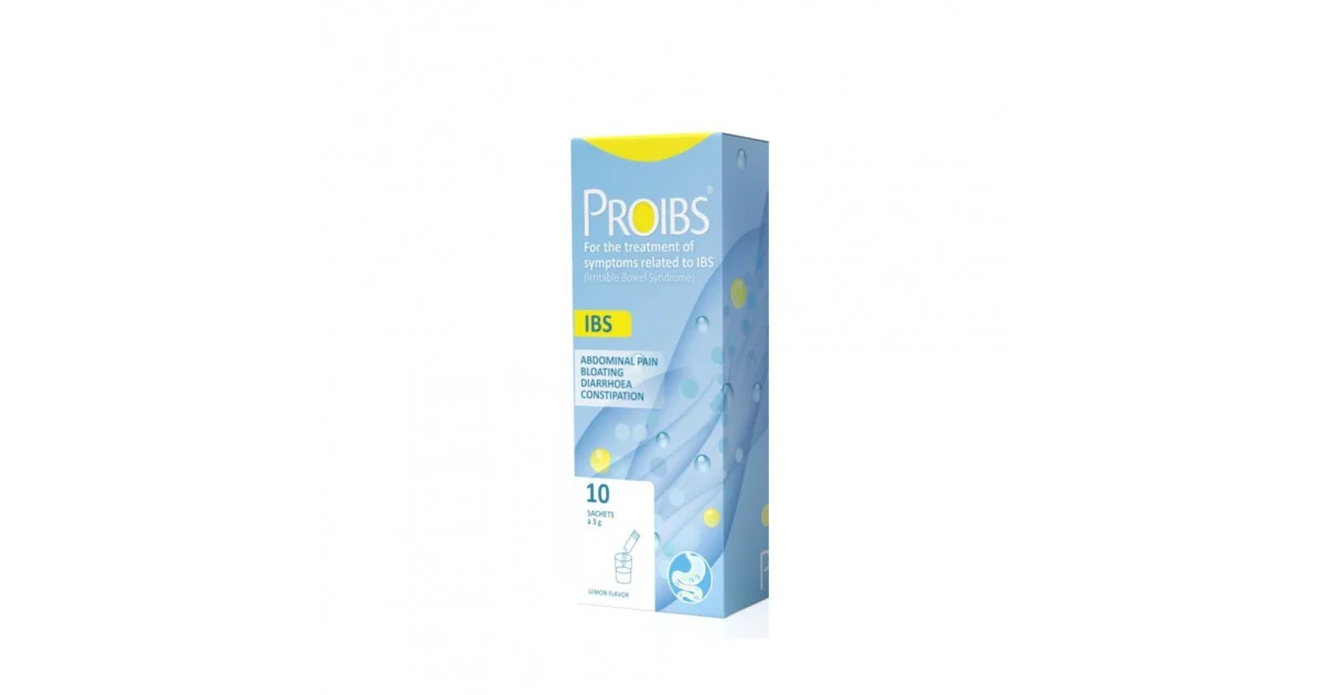 Φωτογραφία προϊόντος: Proibs IBS 250mg Ειδικό Συμπλήρωμα Διατροφής 10 φακελίσκοι Λεμόνι
