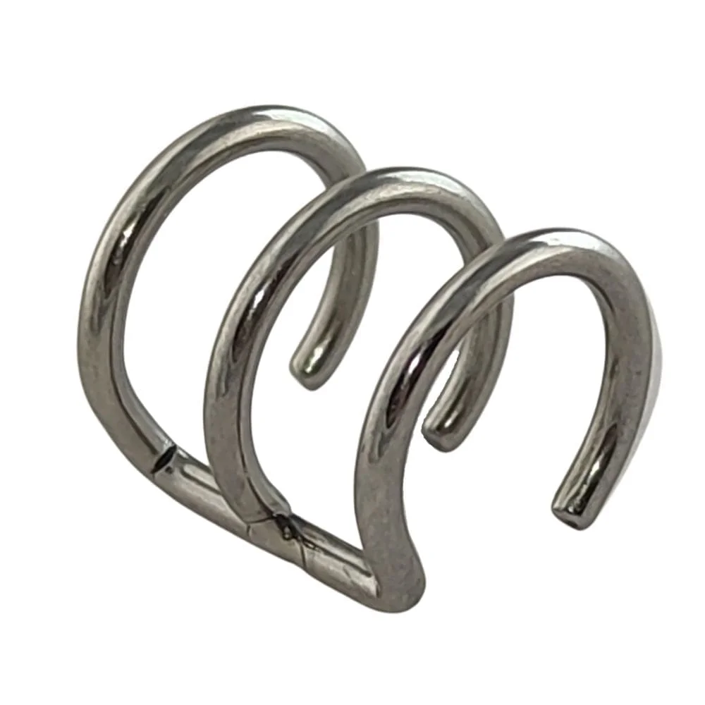 Φωτογραφία προϊόντος: Nire Ear Cuff Σκουλαρίκι απο ανοξείδωτο ατσάλι σε ασημί χρώμα SS24