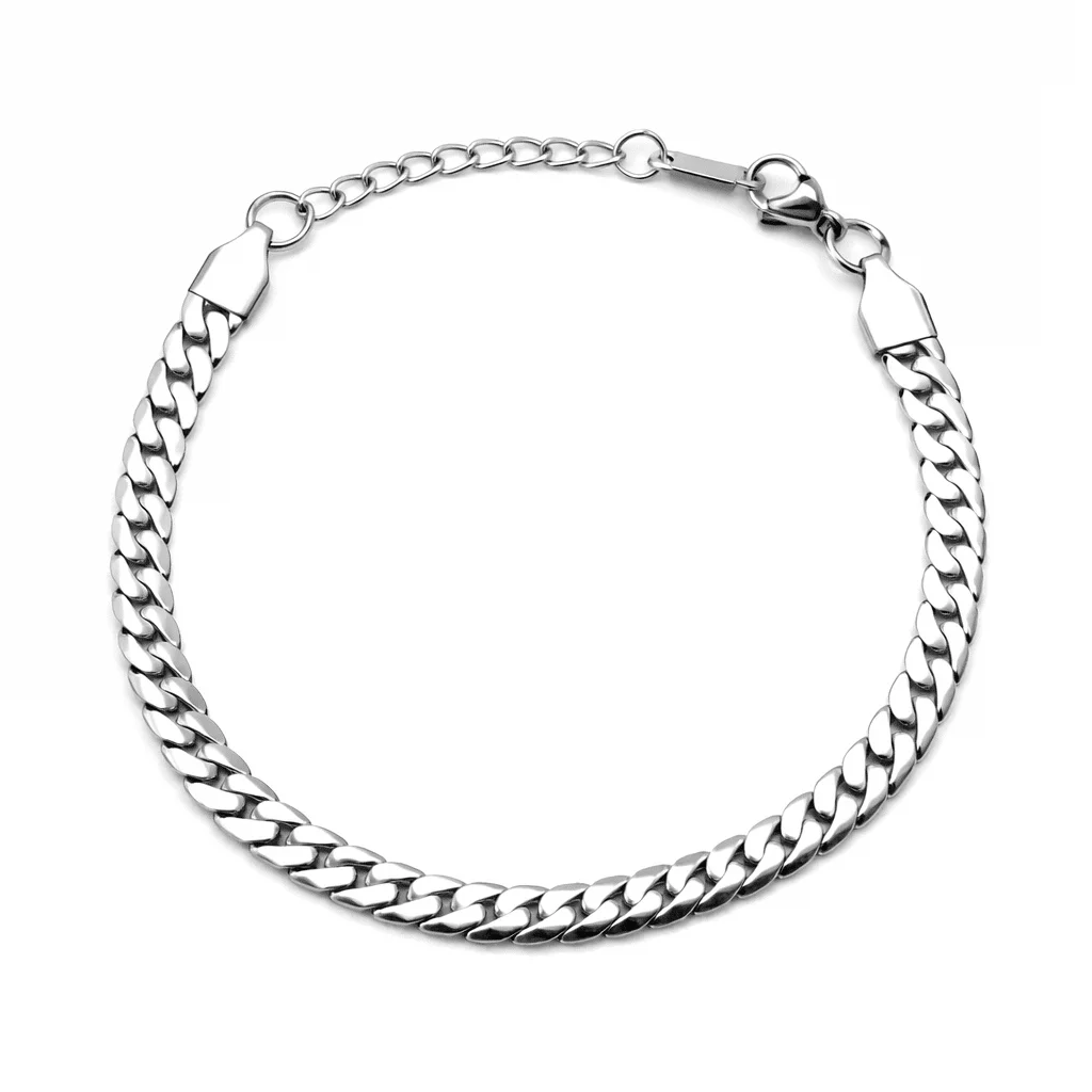 Φωτογραφία προϊόντος: Nire Αλυσίδα χειρός απο ανοξείδωτο ατσάλι σε ασημί χρώμα CAT0017