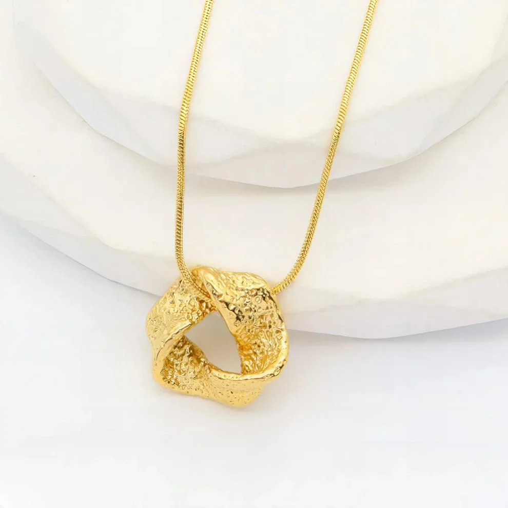 Φωτογραφία προϊόντος: LAVORE Minimal Necklace with Geometric Charm