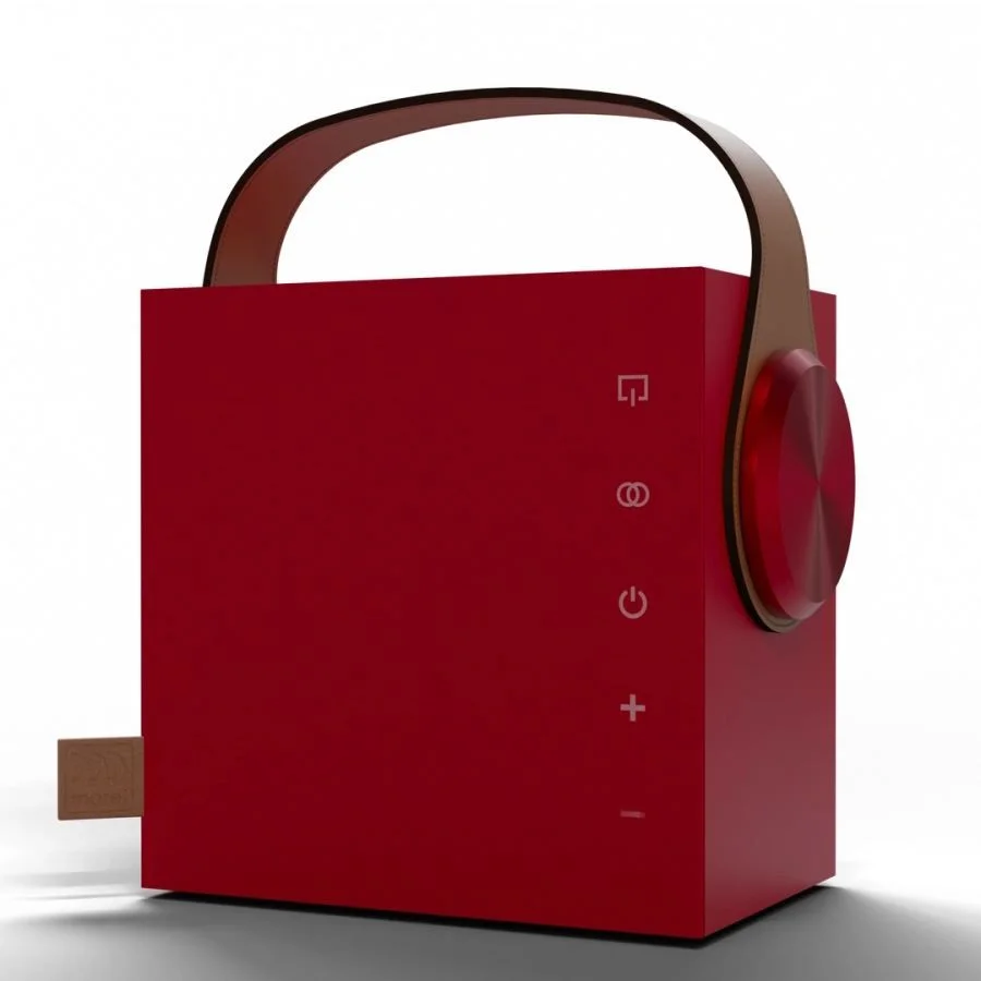 Φωτογραφία προϊόντος: Morel Biggie | Bluetooth Wireless Speaker Ruby Red