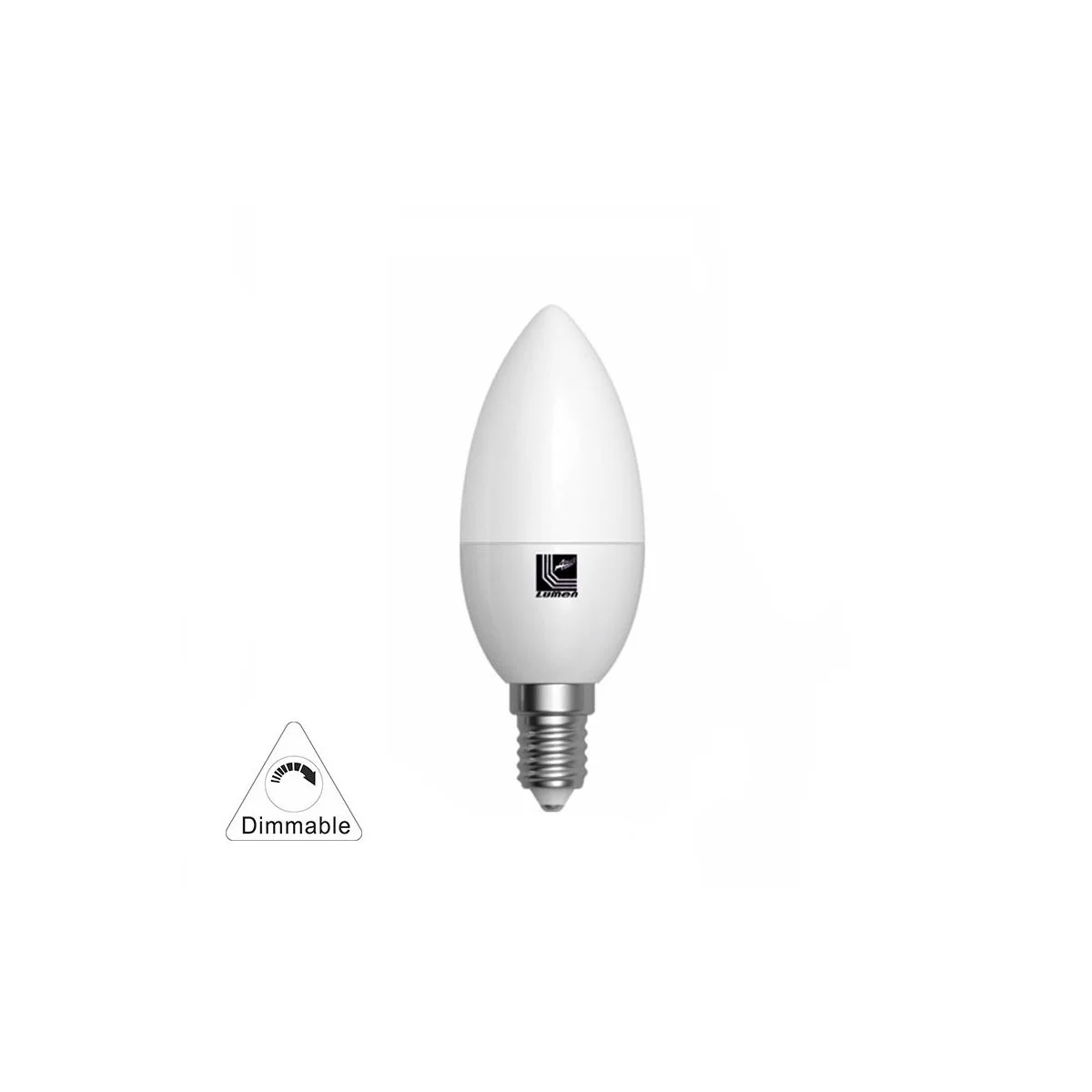 Φωτογραφία προϊόντος: Adeleq Λάμπα Κεράκι Ε14 Led 6W 230V Ντιμαριζόμμενη Θερμό Φως 3000k 13-14026009