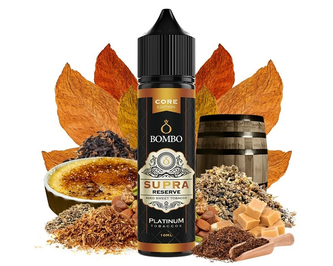 Φωτογραφία προϊόντος: Bombo Platinum Tobaccos Flavor Shot Supra Reserve 10ml/60ml
