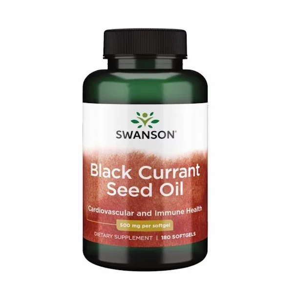Φωτογραφία προϊόντος: Black Currant Seed Oil 500mg x 180 softgels - Swanson