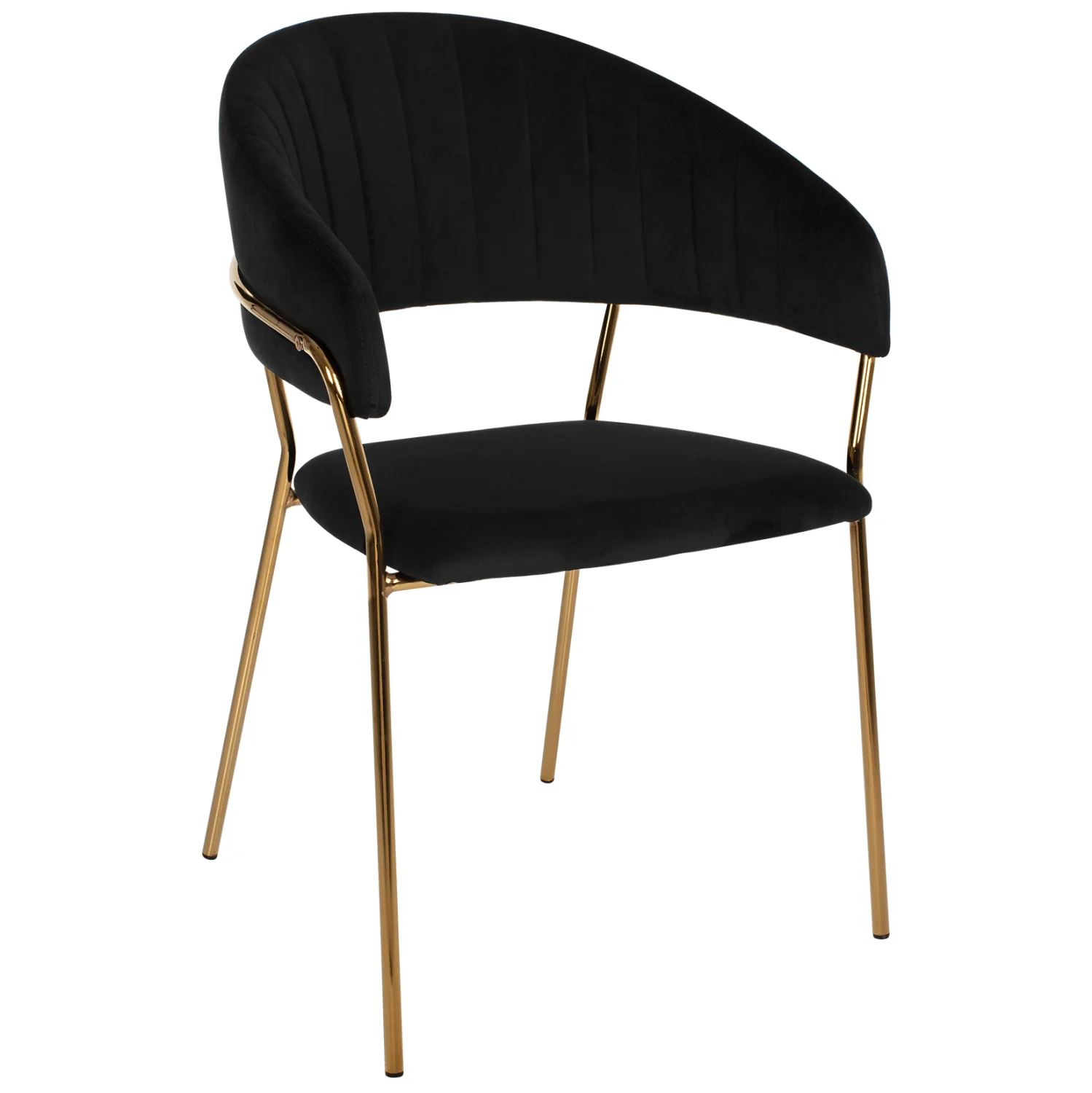 Φωτογραφία προϊόντος: b2b markt ΠΟΛΥΘΡΟΝΑΚΙ THEODORE HM8520.04 ΒΕΛΟΥΔΟ ΜΑΥΡΟ ΜΕ ΕΠΙΧΡΥΣΟ ΣΚΕΛΕΤΟ 55Χ50Χ82Υ εκ.
