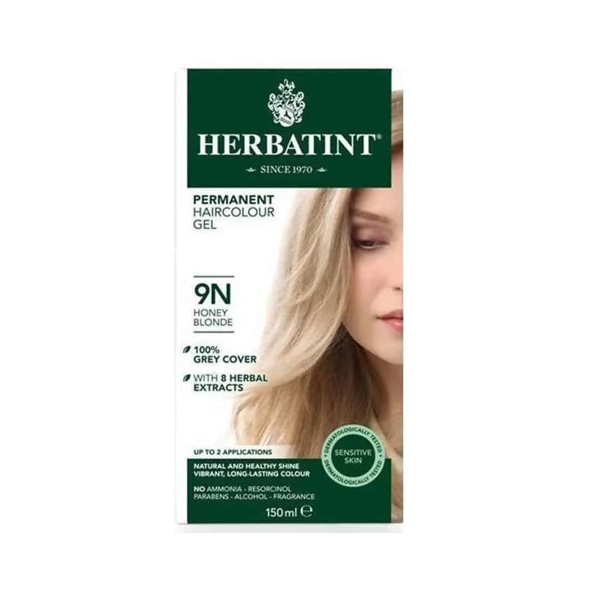 Φωτογραφία προϊόντος: Medipharmacy Herbatint Permanent Haircolor Gel 9N Ξανθό Μελί