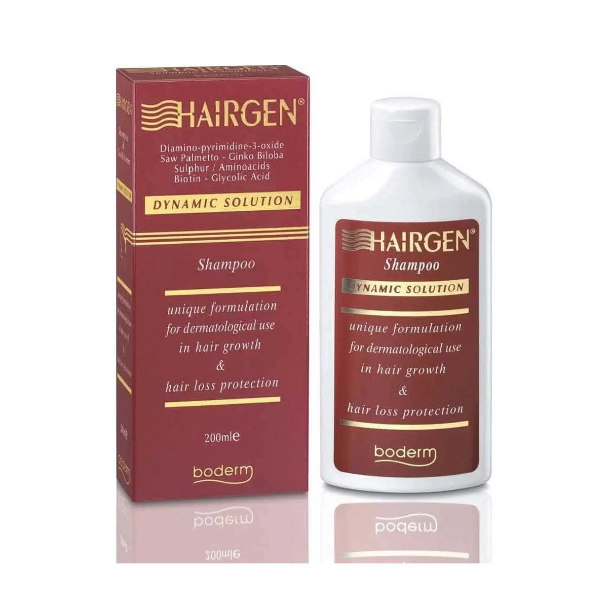 Φωτογραφία προϊόντος: Medipharmacy Boderm Hairgen Σαμπουάν κατά της Τριχόπτωσης για Όλους τους Τύπους Μαλλιών 200 ml