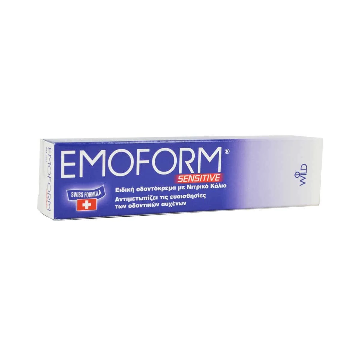 Φωτογραφία προϊόντος: Medipharmacy Emoform Sensitive Οδοντόκρεμα για Ευαίσθητα Δόντια 50 ml