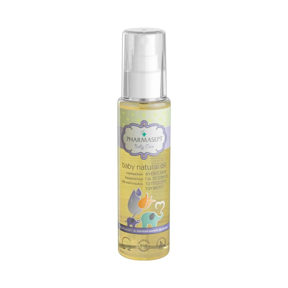 Φωτογραφία προϊόντος: Medipharmacy Pharmasept Baby Natural Oil 100 ml