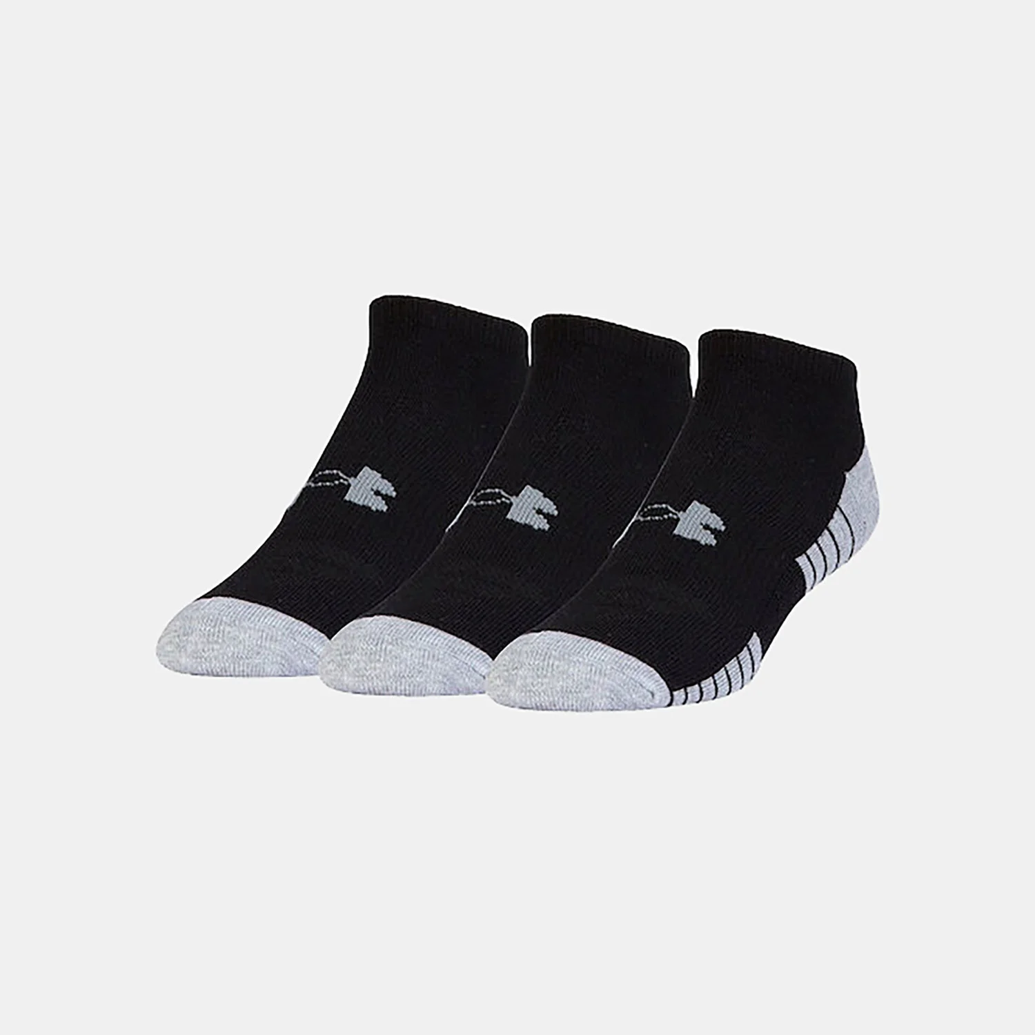 Φωτογραφία προϊόντος: UNDER ARMOUR HEATGEAR NO SHOW SOCKS ΜΑΥΡΟ
