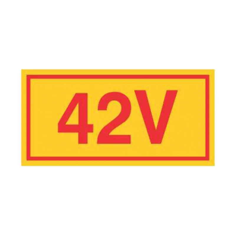 Φωτογραφία προϊόντος: OEM Σήμα Ασφαλείας: 42V - V06