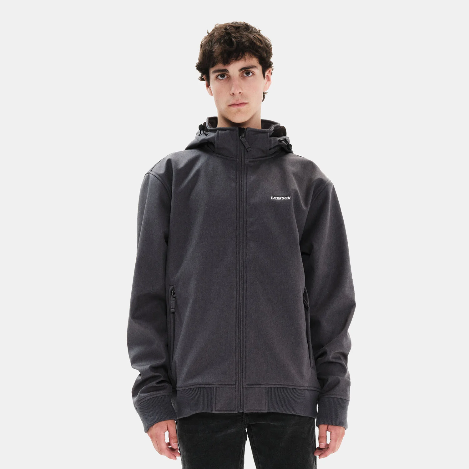 Φωτογραφία προϊόντος: EMERSON MEN'S BONDED BOMBER JACKET ΓΚΡΙ