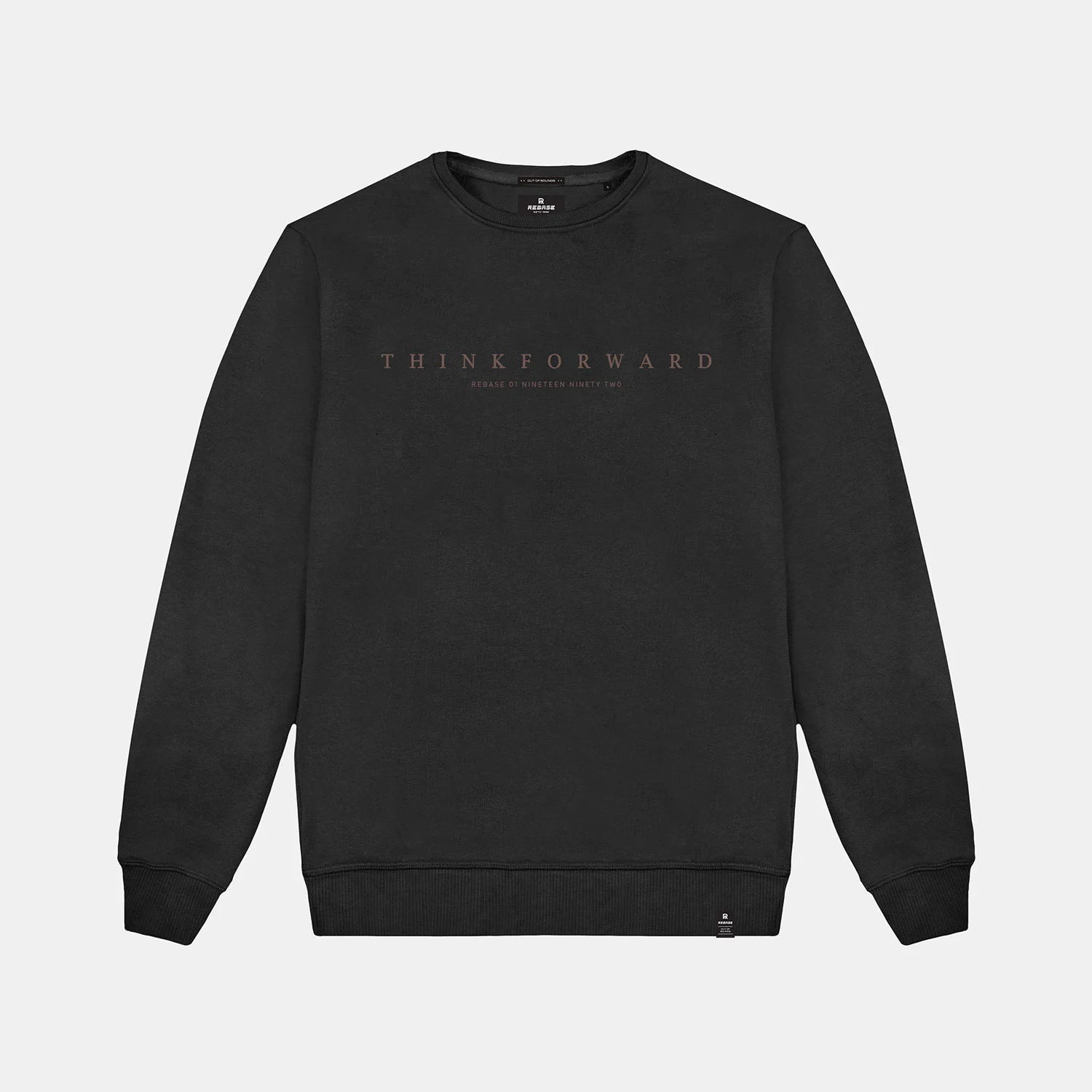 Φωτογραφία προϊόντος: REBASE BRUSHED FLEECE SWEATSHIRT ΜΑΥΡΟ