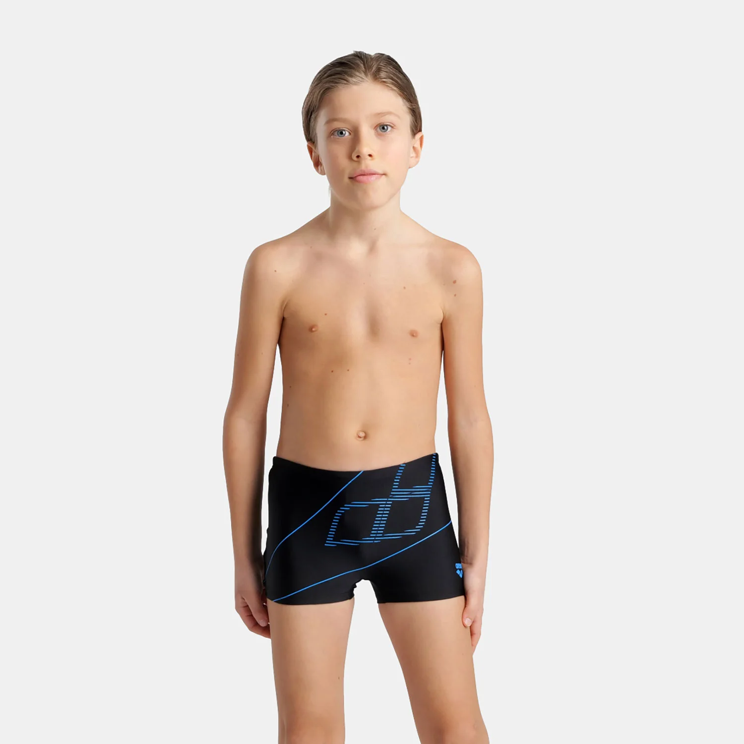 Φωτογραφία προϊόντος: ARENA BOY'S LOGO SWIM SHORT ΜΑΥΡΟ