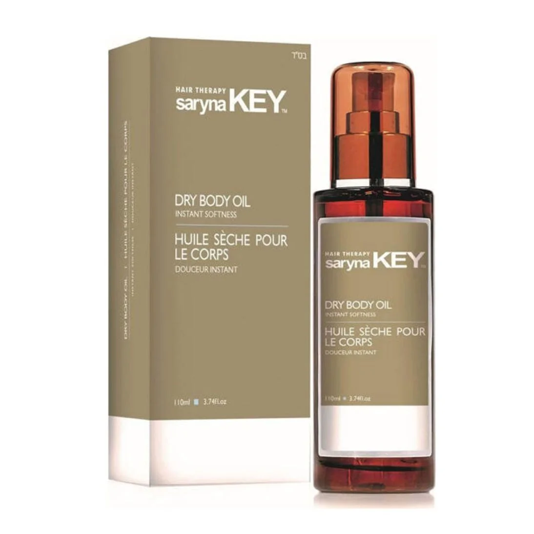 Φωτογραφία προϊόντος: Ξηρό Λάδι "Dry Body Oil" SARYNA KEY - 110ml