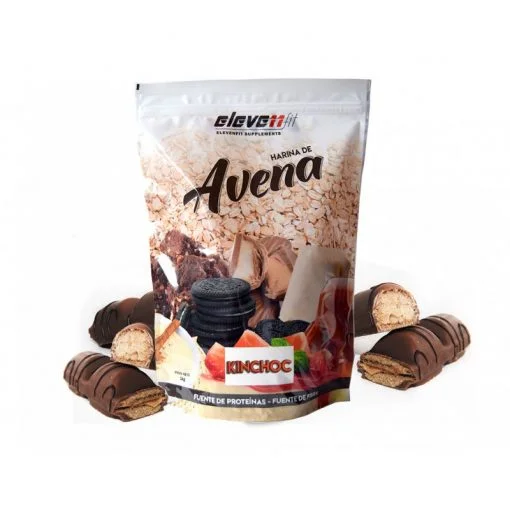 Φωτογραφία προϊόντος: Πλιγούρι βρώμης (oatmeal) γεύση – kinchoc Χωρίς Ζάχαρη Eleven Fit 1kg