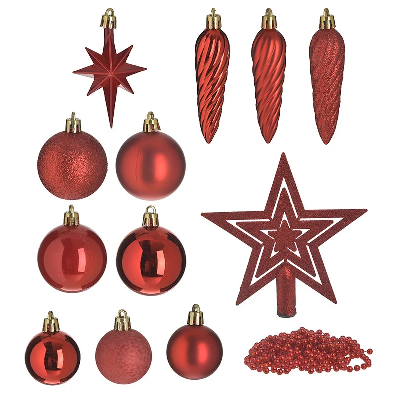 Φωτογραφία προϊόντος: CLICK S/50 ΣΕΤ ΣΤΟΛΙΔΙΑ XMAS PL ΚΟΚΚΙΝΟ Φ20Χ20cm 6-70-951-0006