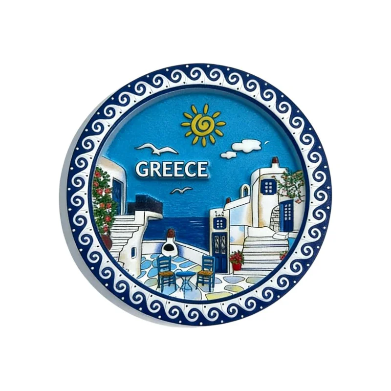 Φωτογραφία προϊόντος: Tradesor Τουριστικό μαγνητάκι Souvenir - Σετ 12pcs - Greece - 678542