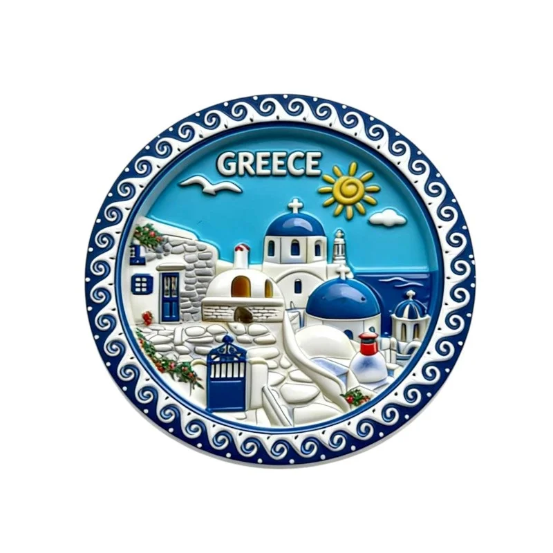 Φωτογραφία προϊόντος: Tradesor Τουριστικό μαγνητάκι Souvenir - Σετ 12pcs - Greece - 678548