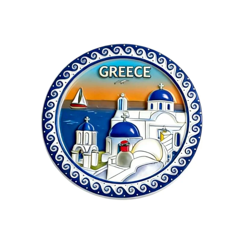 Φωτογραφία προϊόντος: Tradesor Τουριστικό μαγνητάκι Souvenir - Σετ 12pcs - Greece - 678544