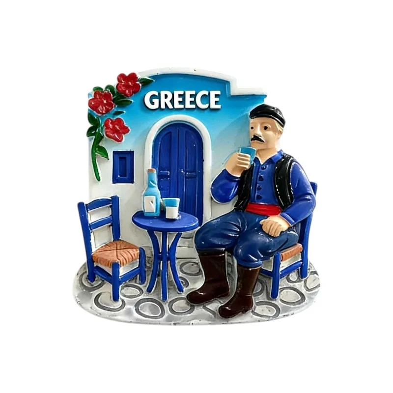 Φωτογραφία προϊόντος: Tradesor Tουριστικό μαγνητάκι Souvenir - Σετ 12pcs - Greece - 678622