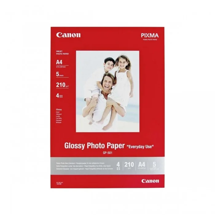 Φωτογραφία προϊόντος: Canon Glossy Paper A4 5 Sheets