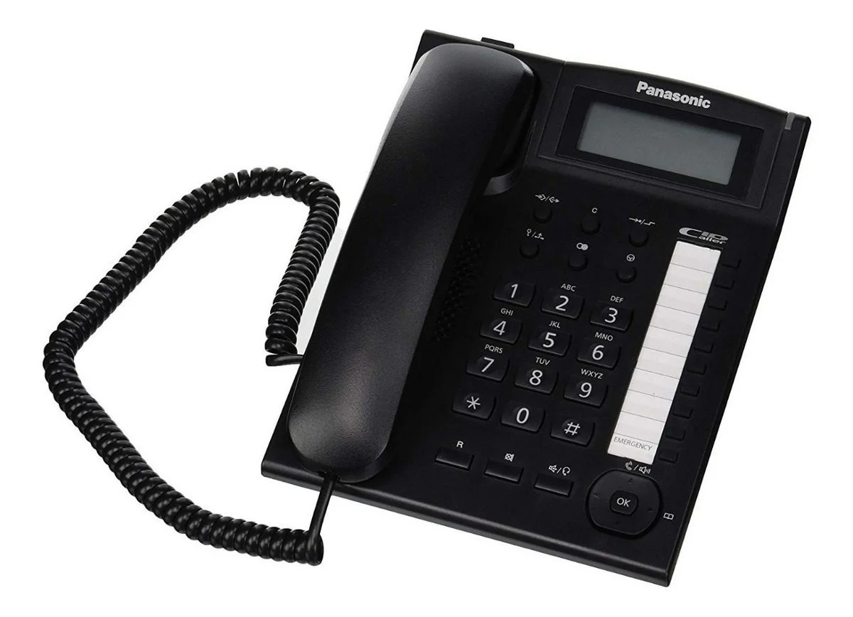 Φωτογραφία προϊόντος: Panasonic KX-TS880 Ενσύρματο Τηλέφωνο Γραφείου Μαύρο