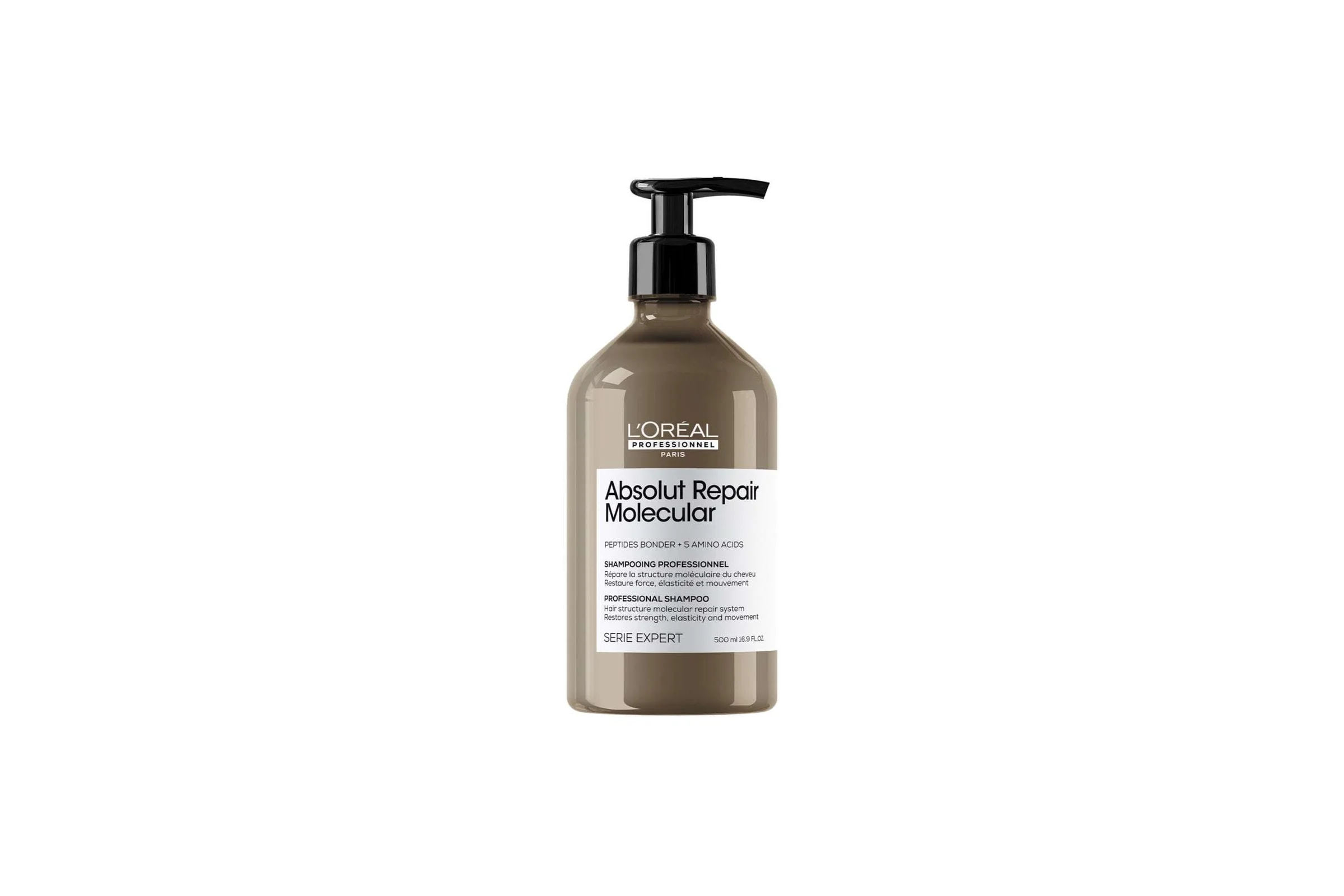 Φωτογραφία προϊόντος: LOREAL L Oreal Professionnel Serie Expert Absolut Repair Molecular Σαμπουάν Αναδόμησης/Θρέψης για Ταλαιπωρημένα Μαλλιά 500ml