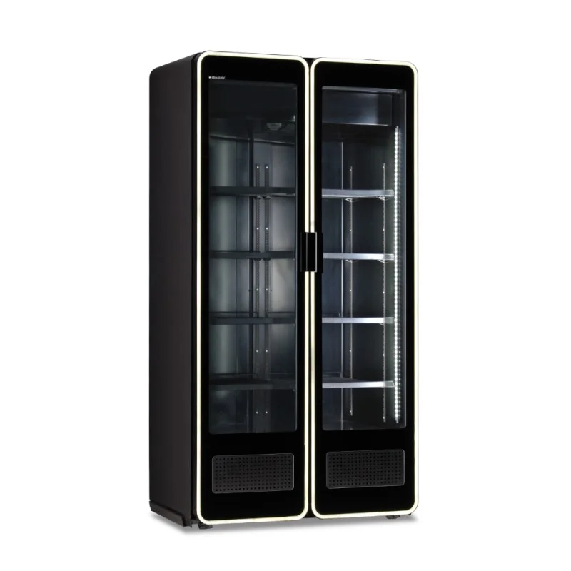 Φωτογραφία προϊόντος: KlimaItalia ILLUMIA 1270 BLK Βιτρίνα Συντήρησης Αναψυκτικών διπλή