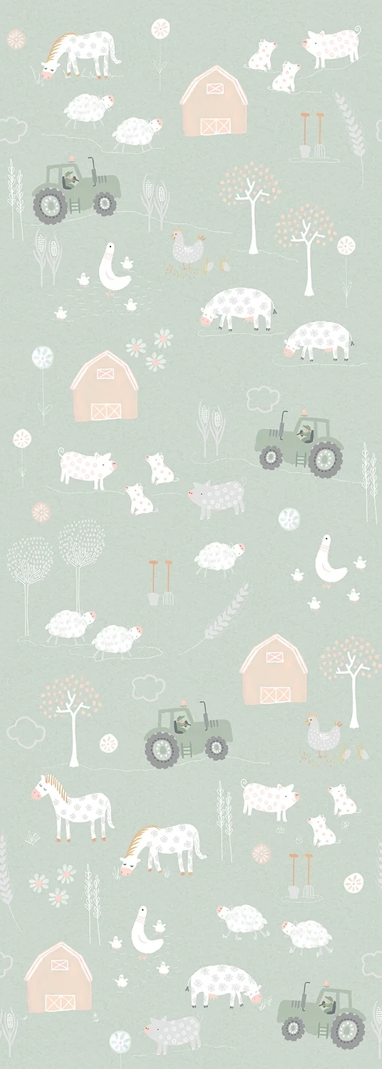 Φωτογραφία προϊόντος: SPITS WALLCOVERIGS Ταπετσαρία BEHANG EXPRESSE OLIVE & NOAH INK7838-BEH - Digital,Non Woven - 280Μx100Π