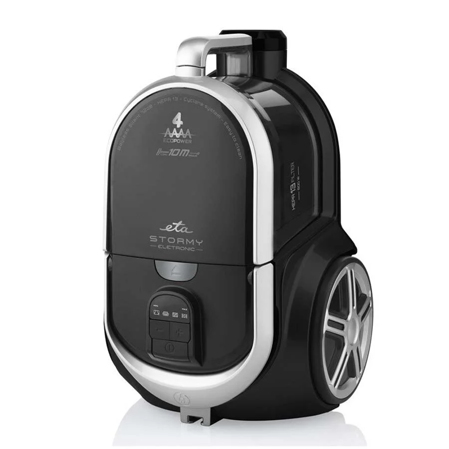 Φωτογραφία προϊόντος: ETA Stormy Electronic 4517 90000 – Ηλεκτρική σκούπα AAAA με κάδο