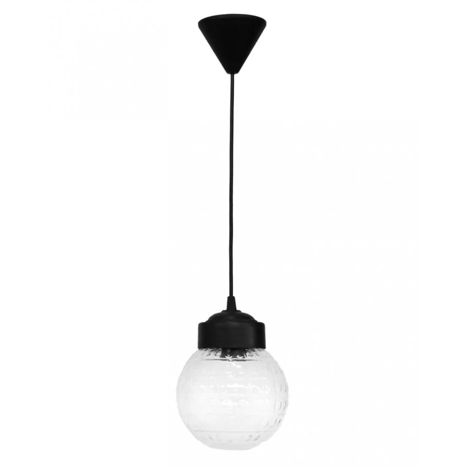 Φωτογραφία προϊόντος: Heronia LP-110K BLACK-TRANS ΚΡΕΜΑΣΤΟ ΒΙΔΩΤΟ ΓΥΑΛΙ ΣΦΑΙΡΑΚΙ