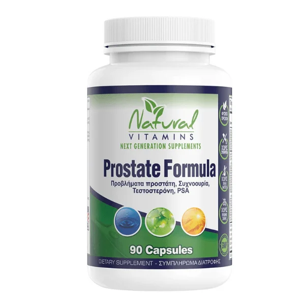 Φωτογραφία προϊόντος: Natural Vitamins Prostate Formula, 90caps