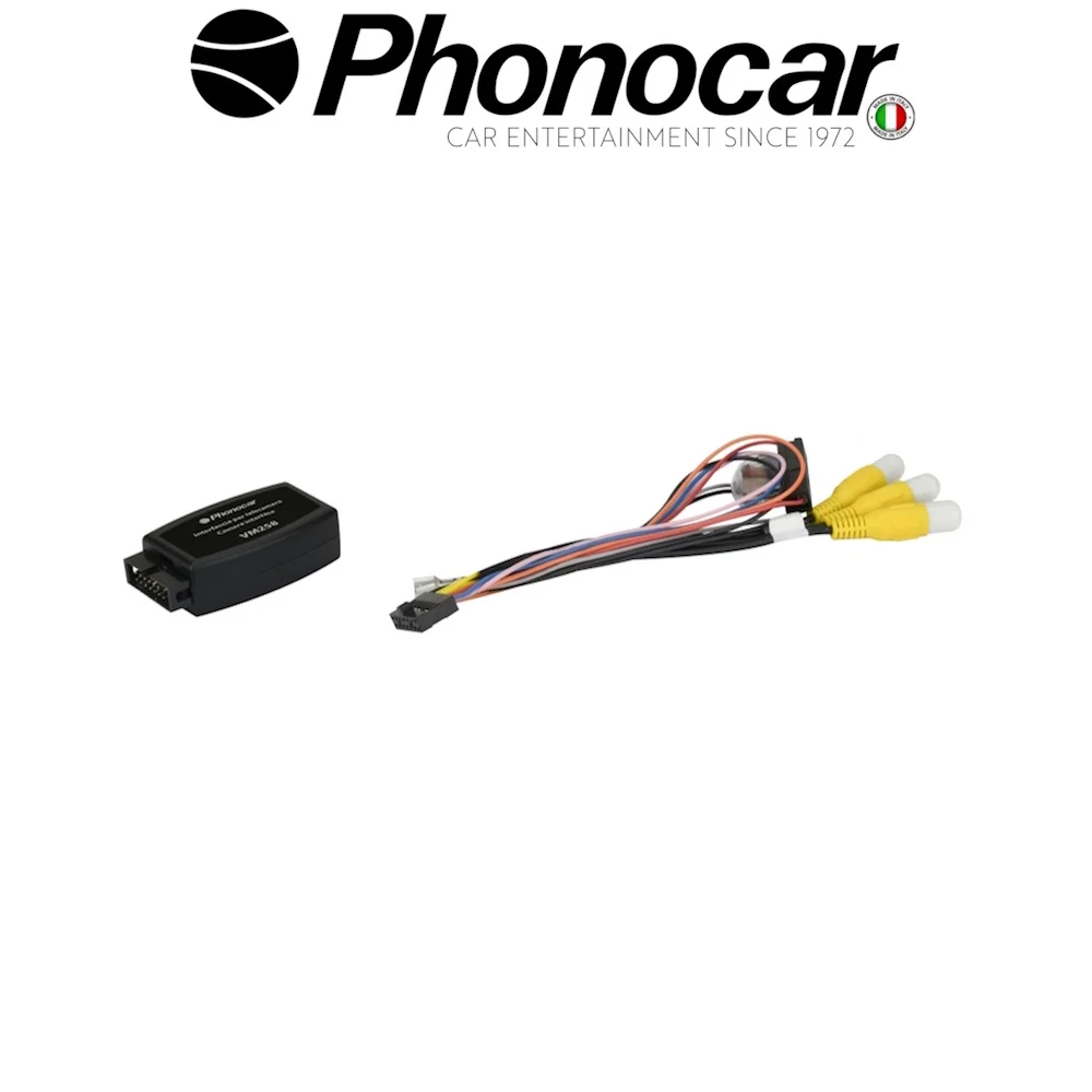 Φωτογραφία προϊόντος: Phonocar ΑΝΤΑΠΤΟΡΑΣ ΣΥΝΔΕΣΗ ΚΑΜΕΡΑΣ UNIVERSAL ΕΠΙΤΡΕΠΕΙ ΝΑ ΣΥΝΔΕΣΕΤΕ ΜΙΑ ΚΑΜΕΡΑ ΕΜΠΡΟΣ ΚΑΙ ΜΙΑ ΠΙΣΩ ΓΙΑ ΠΑΡΑΚΟΛΟΥΘΗΣΗ ΓΙΑ ΟΠΟΙΑΔΗΠΟΤΕ ΠΗΓΗ ΕΜΠΟΡΙΟΥ ΠΟΥ ΔΙΑΘΕΤΕΙ ΕΙΣΟΔΟ ΚΑΜΕΡΑΣ. ΕΝΕΡΓΟΠΟΙΕΙΤ