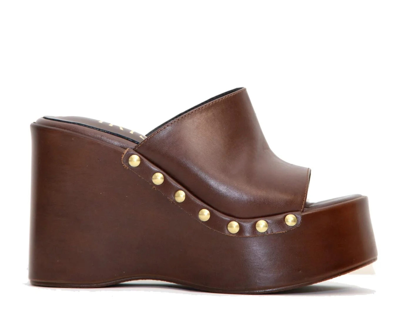 Φωτογραφία προϊόντος: Iris Shoes MIA Γυναικεία Mules από Δέρμα σε Καφέ χρώμα