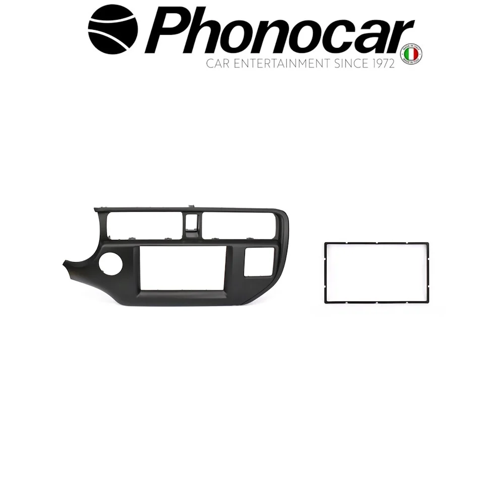 Φωτογραφία προϊόντος: Phonocar ΠΡΟΣΟΨΗ KIA RIO mod. 2012>2015 Χρώμα ανθρακί. Για αυτοκίνητα με αεροσακο