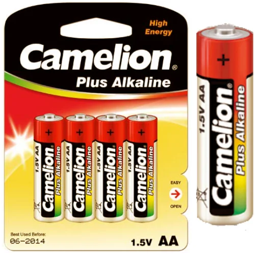 Φωτογραφία προϊόντος: Camelion LR06BP4 Μπαταρία Αλκαλική 1,5V AA Plus Alkaline Set 4 Τεμ.