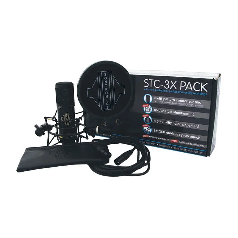 Φωτογραφία προϊόντος: Sontronics STC-3X Pack Bundle Μικροφώνου