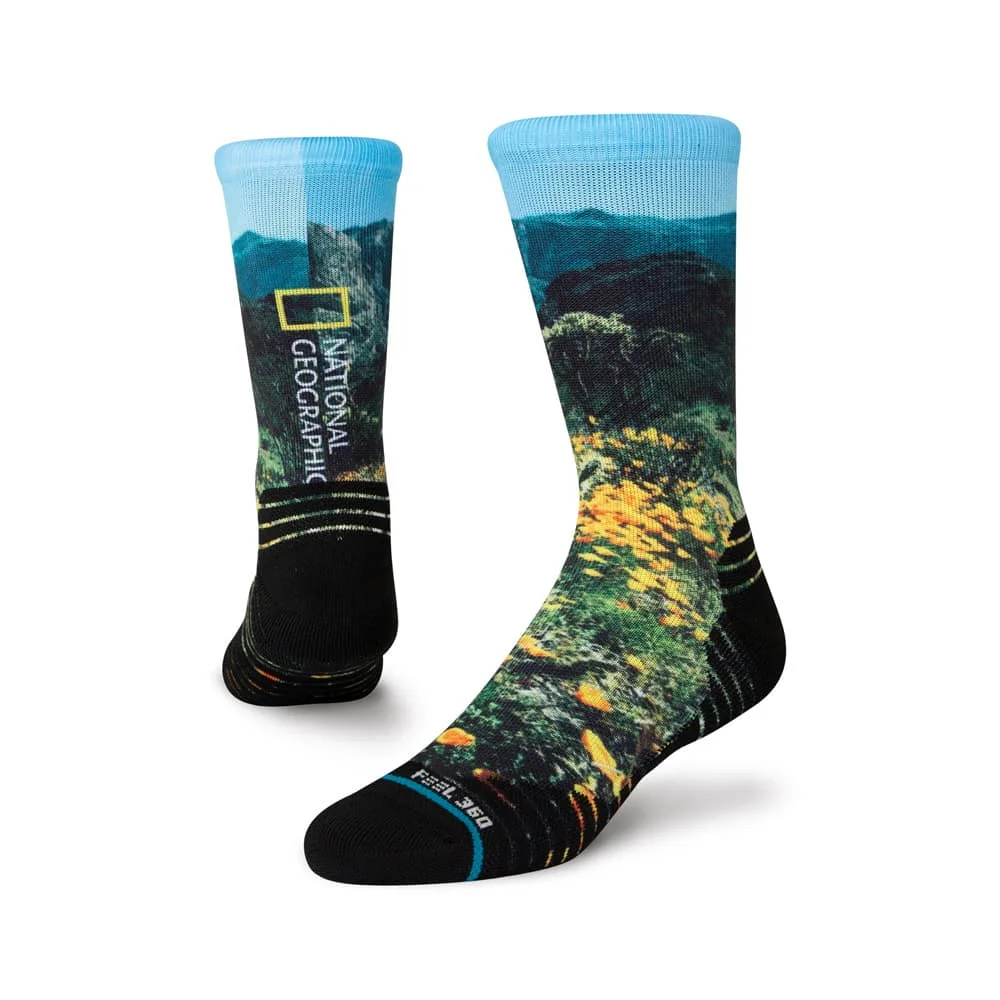 Φωτογραφία προϊόντος: Κάλτσες Stance x National Geographic Poppy Trails Black