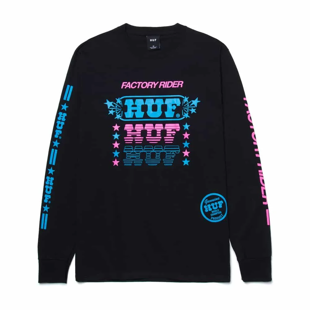 Φωτογραφία προϊόντος: HUF Factory Rider LS Tee Black