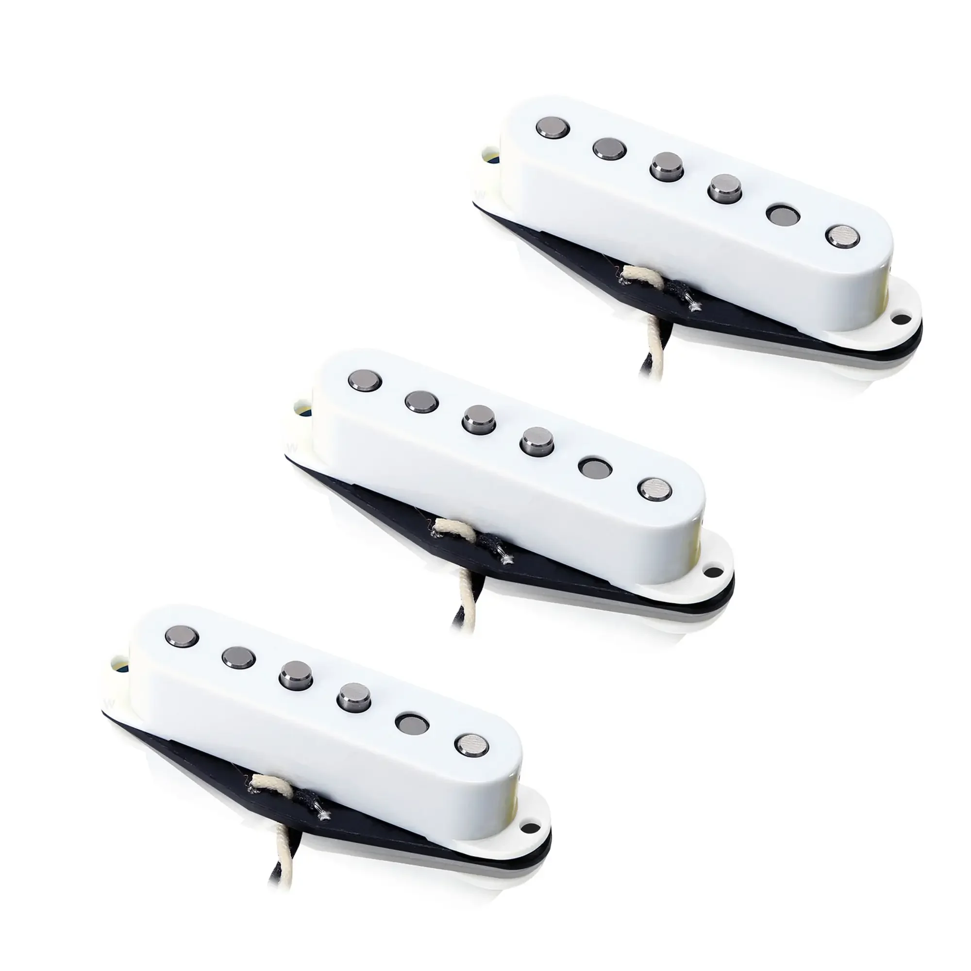 Φωτογραφία προϊόντος: Roswell Pickups SK52-WHT Alnico5 1963 Σετ Single Coil Μαγνήτες Ηλεκτρικής Κιθάρας