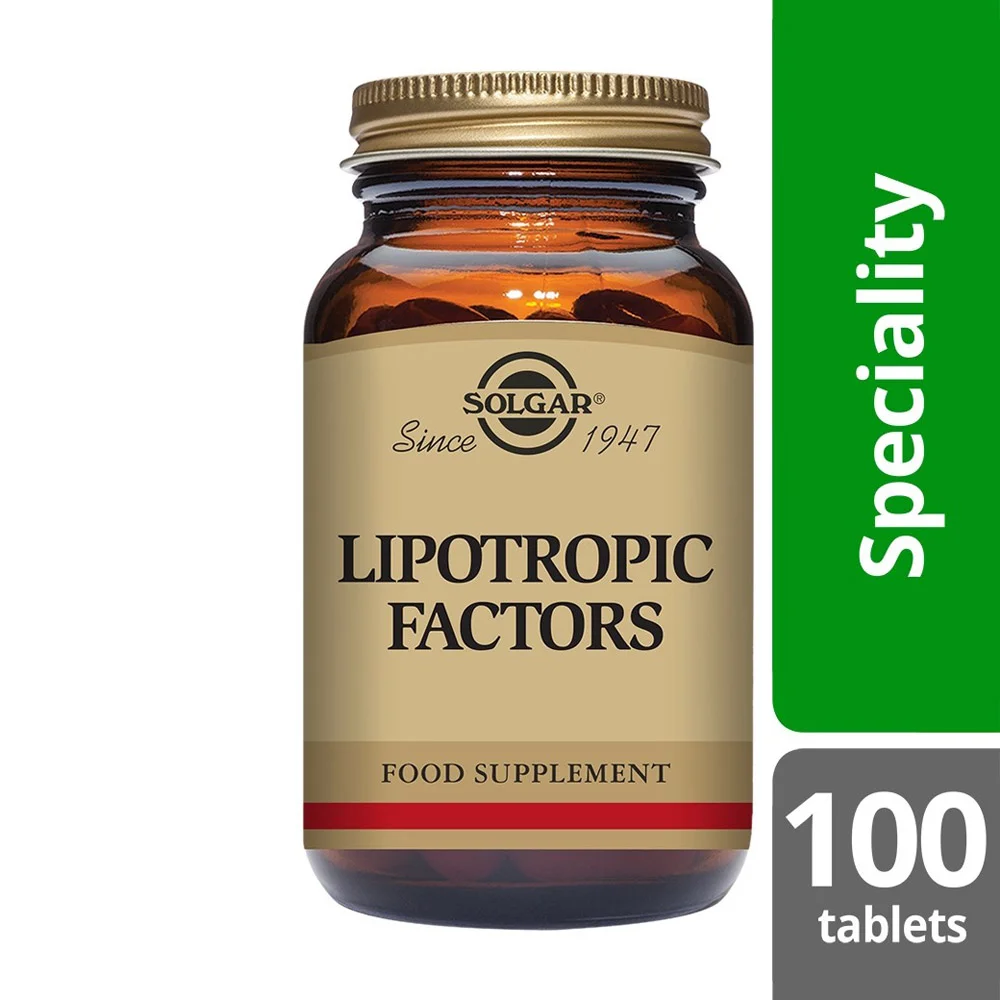 Φωτογραφία προϊόντος: SOLGAR Lipotropic Factors 100tabs