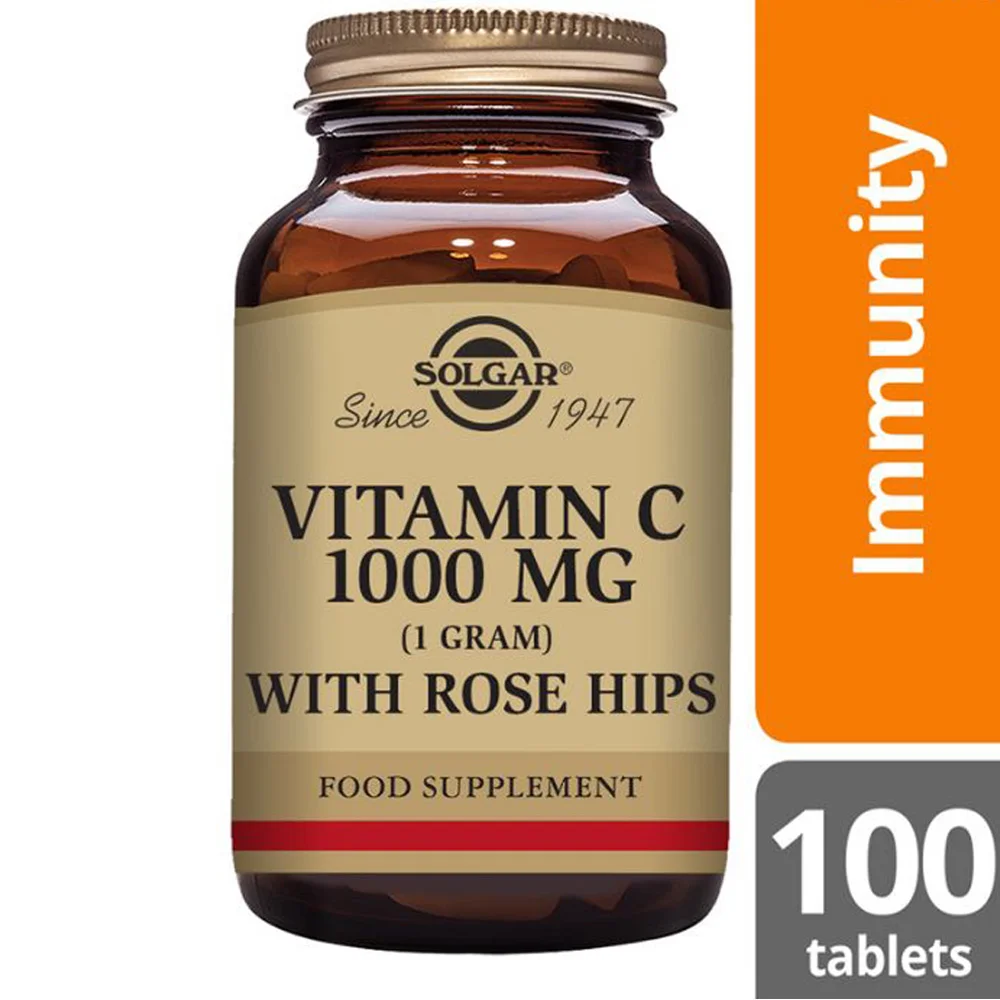 Φωτογραφία προϊόντος: SOLGAR ROSE HIPS C 1000mg tabs 100s
