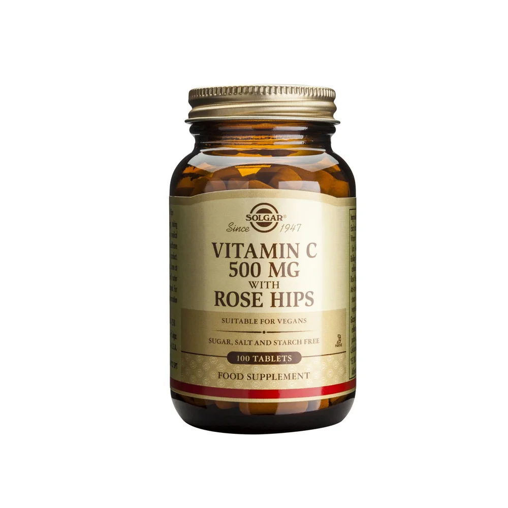 Φωτογραφία προϊόντος: SOLGAR ROSE HIPS C 500mg tabs 100s