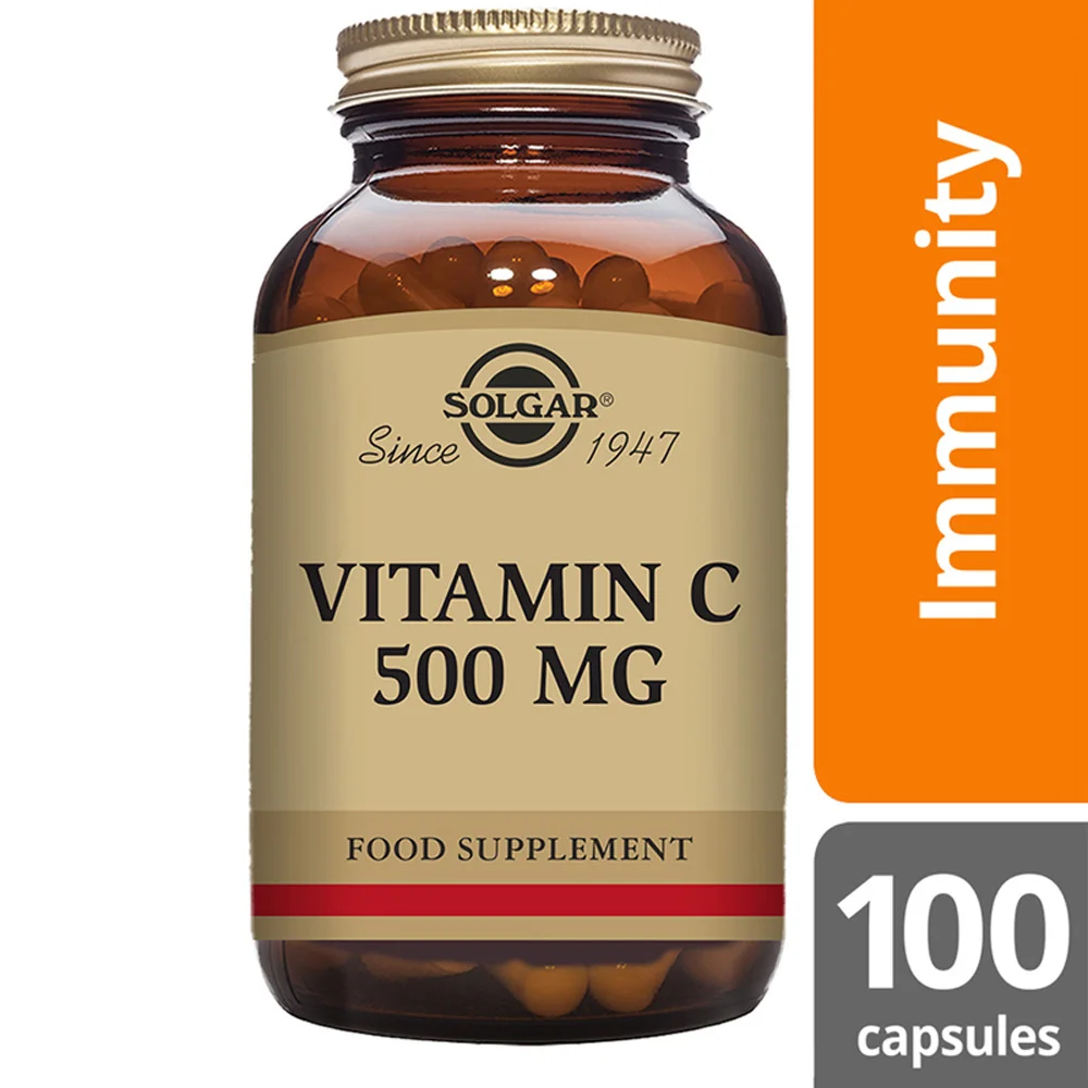 Φωτογραφία προϊόντος: SOLGAR Vitamin C 500mg veg.caps 100s