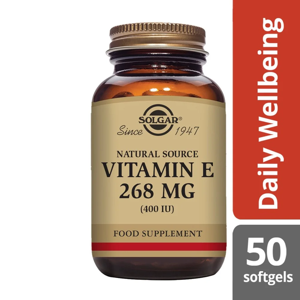 Φωτογραφία προϊόντος: SOLGAR VITAMIN E 400 IU softgels 50s