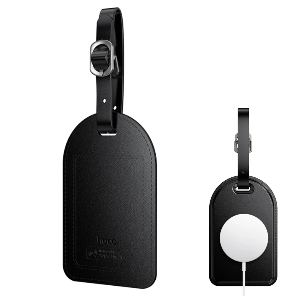 Φωτογραφία προϊόντος: Hoco E91H Tiger Anti-Lost Device Ετικέτα Βαλίτσας Μόνο για iOS Συμβατό με Apple Find My Network με Ασύρματη Φόρτιση