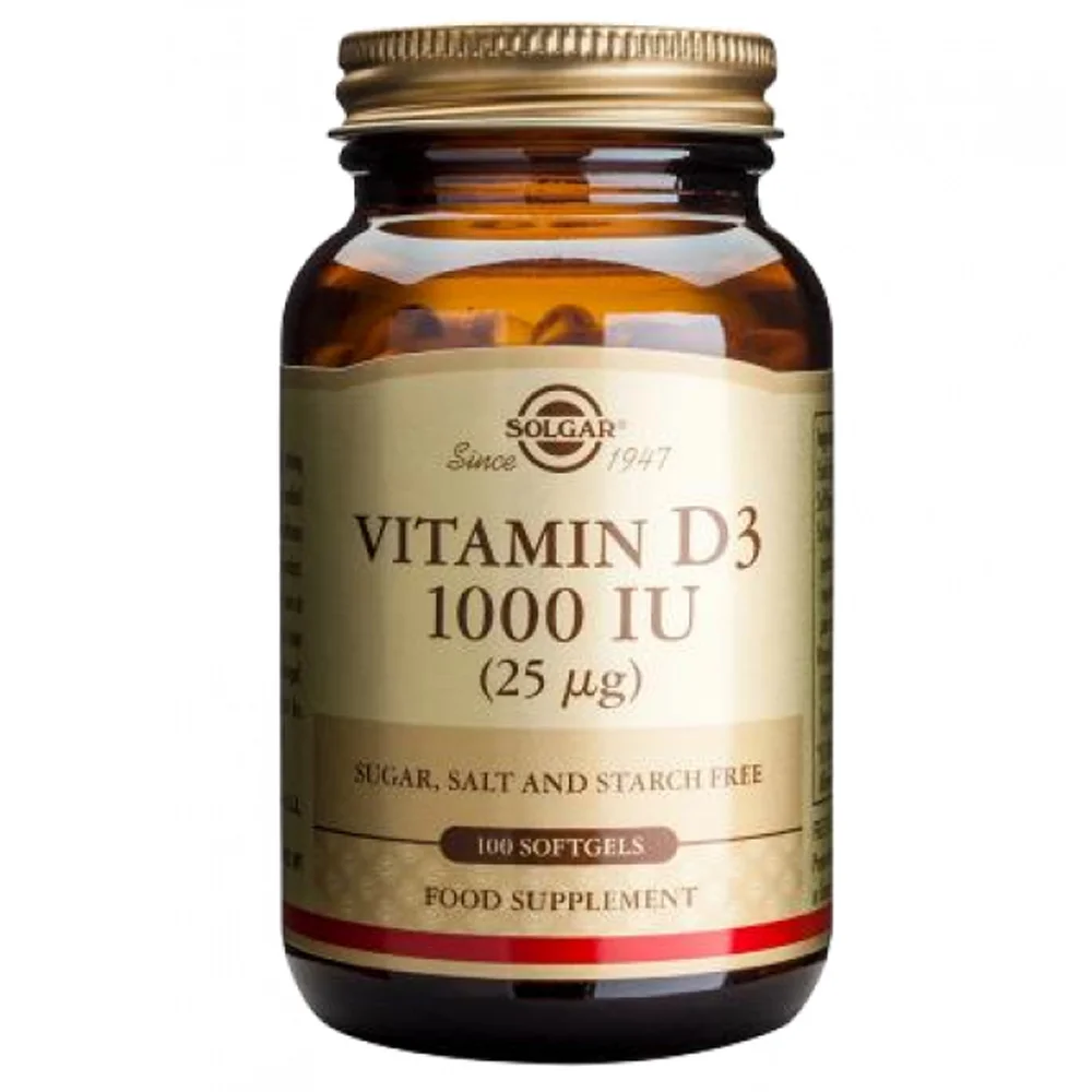 Φωτογραφία προϊόντος: SOLGAR VIT. D-3 1000 IU softgels 100s