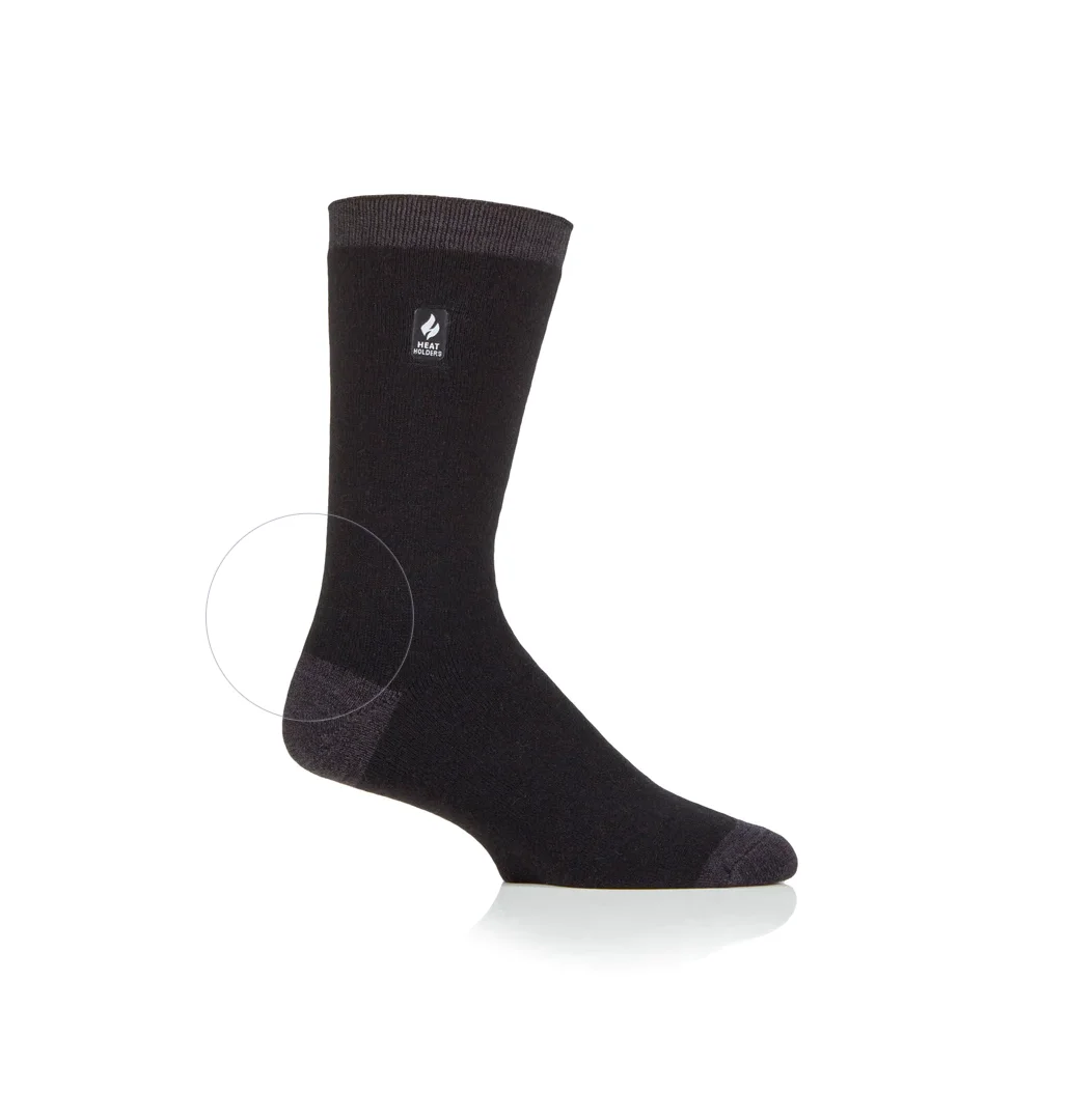Φωτογραφία προϊόντος: HEAT HOLDERS H.H. MENS SOCKS ULTRA LITE HEEL CHARCOAL 6678