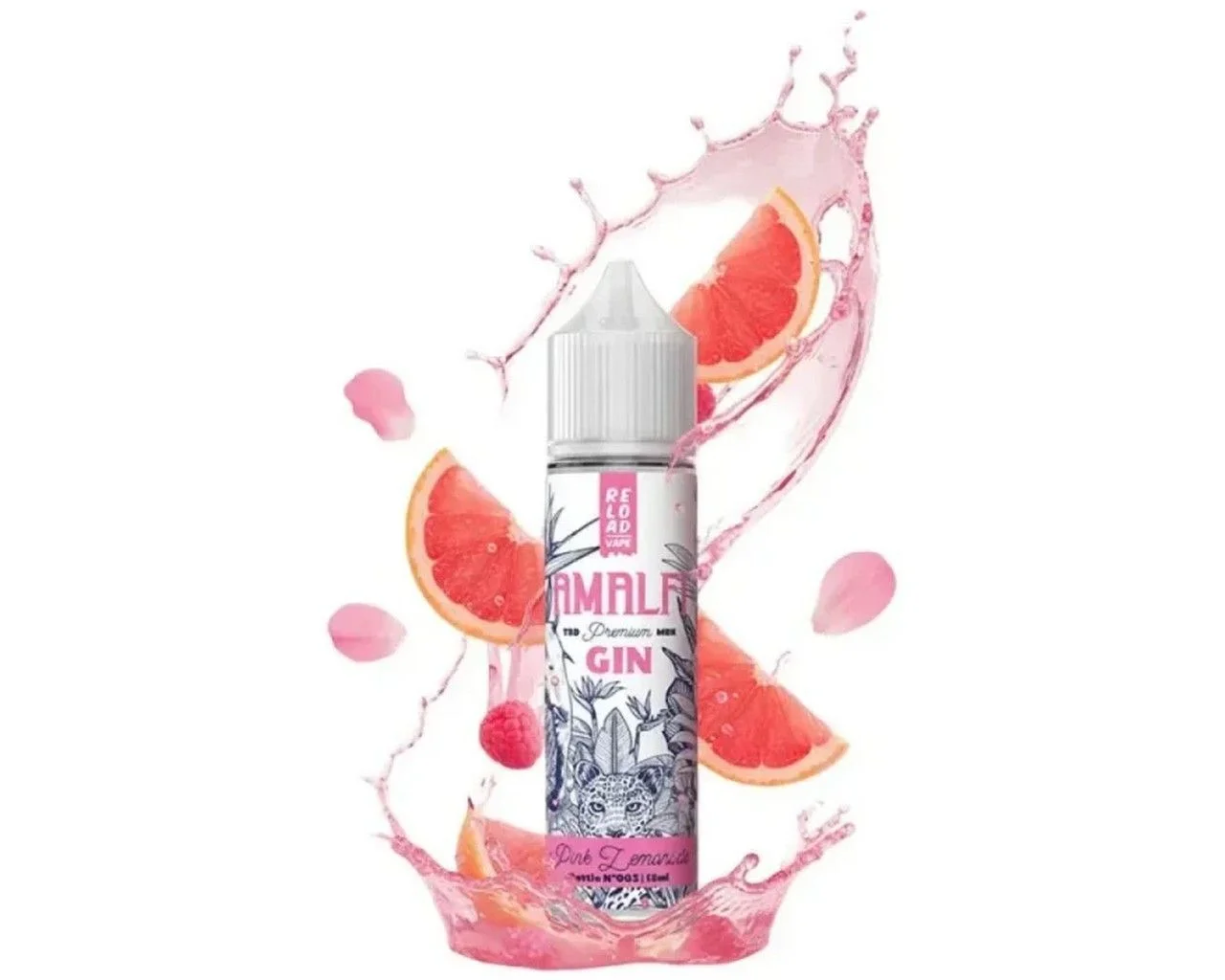 Φωτογραφία προϊόντος: Reload Vape Amalfi Gin Pink Lemonade Flavor Shot 15ml/60ml